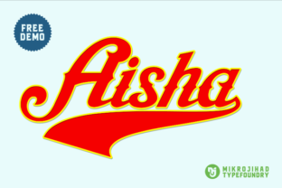 Aisha: The Victorian Script Font for Handmade Brands