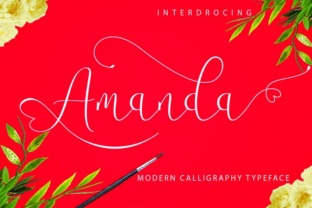 Amanda Font: A Handwritten Script for Authentic Branding