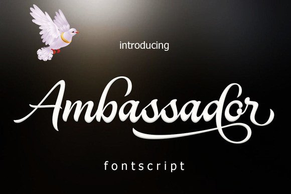Ambassador Font: Elevating Web Design with Handwritten Style