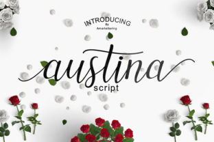 Austina: The Hand-Lettered Font for Crafters