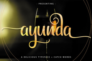 Ayunda: The Handwritten Typeface That Elevates Your Campaigns