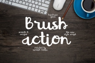 Brush Action: The Typeface for Bold Marketing