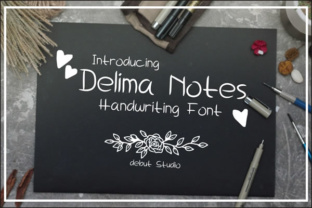Delima: A Handwritten Typeface for Editorial Design