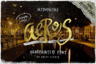 Elevate Your Brand with the Aeros Typeface
