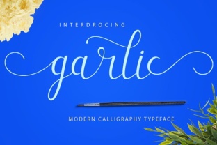 Garlic Font: A Handwritten Script for Authentic Branding