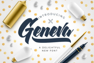 Geneva Font: Elevating Web Design with Smooth Handwritten Style