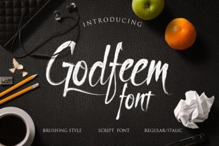Godfeem: The Playful Script Font for Handmade Brands