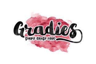 Gradies: The Hand-Lettered Font for Crafters & Sellers