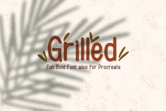 Grilled: A Handwritten Typeface for Editorial Design