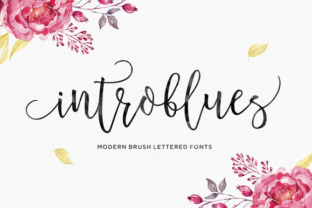 Introblues: The Modern Script Font for Bold Branding