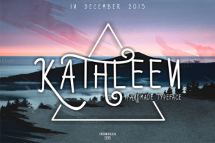Kathleen Typeface: A Modern Vintage Script for Editorial Design