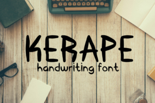 Kerape: A Script Font for Authentic Branding