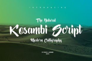 Kosambi Font Review: Bold Script for Logos