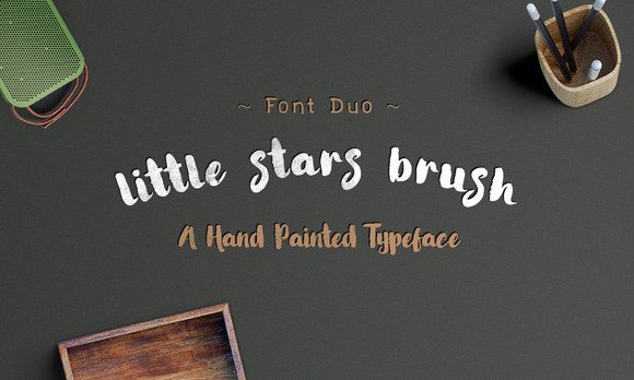 Little Stars Brush Font Review: A Playful Script for Branding