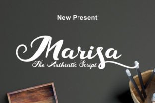 Marisa: The Calligraphy Typeface That Elevates Handmade Goods