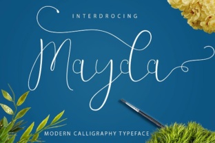 Mayda: A Handwritten Font for Authentic Brand Identity