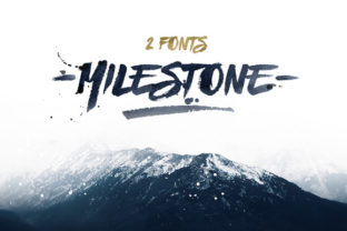 Milestone Font: The Bold Typeface for High-Impact Campaigns