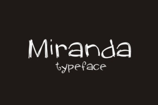 Miranda Font Review: A Playful Display Typeface for Web Design