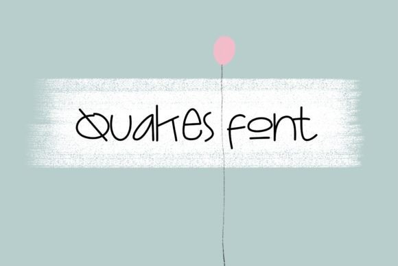 Quakes Font Review: A Fun Display Typeface for Web Design