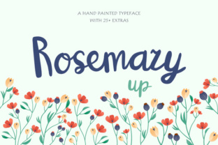 RosemaryUP: A Handwritten Typeface for Editorial Design