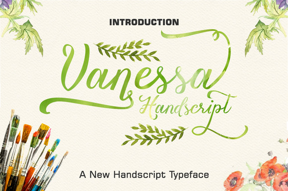 Vanessa Handscript: A Typeface for Editorial Grace